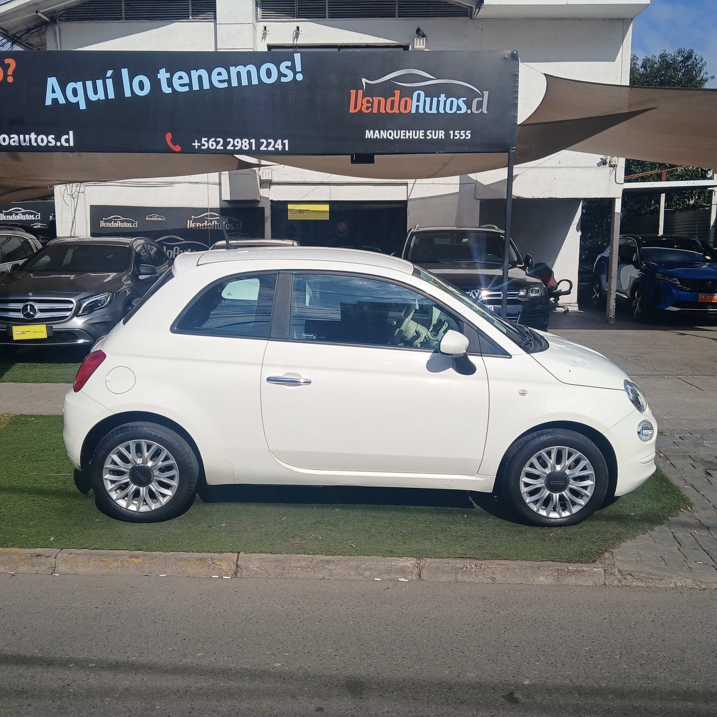 Fiat 500 1.2 automático 2018