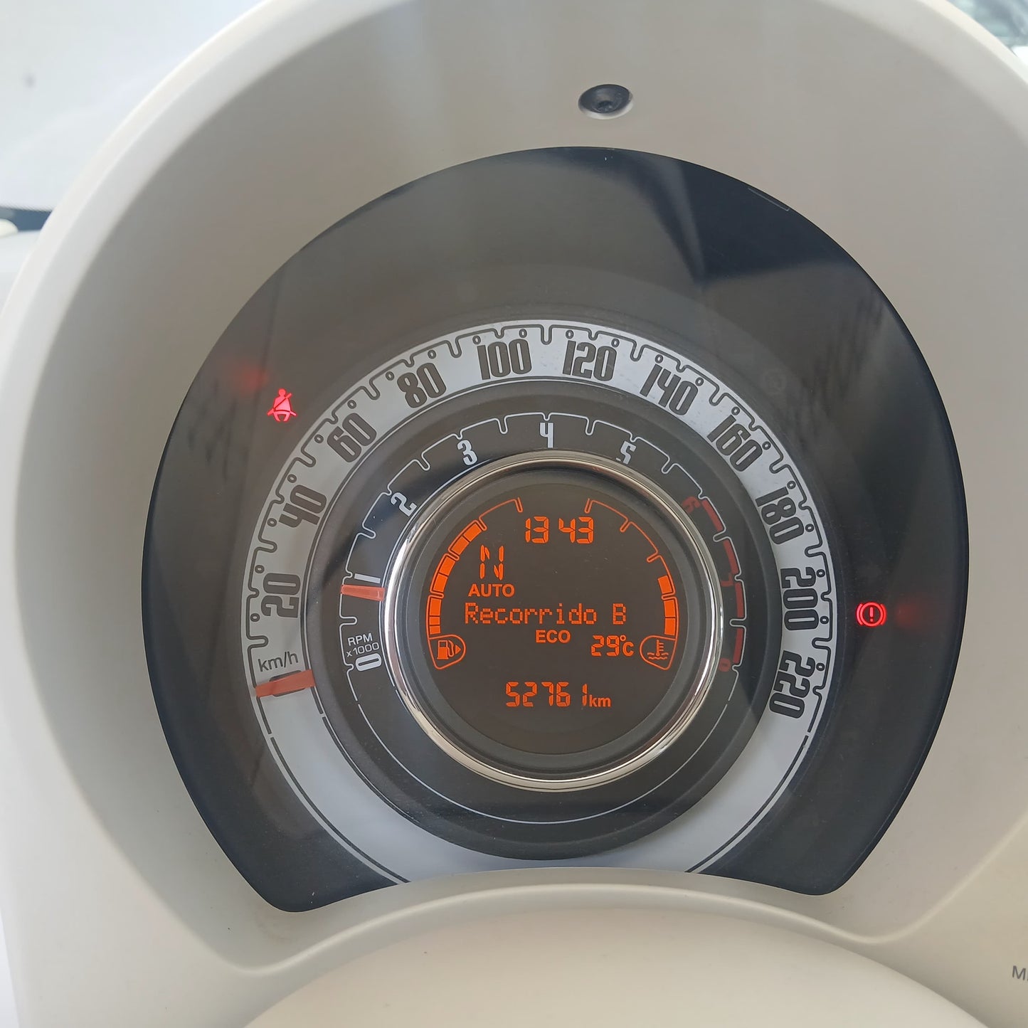Fiat 500 1.2 automático 2018