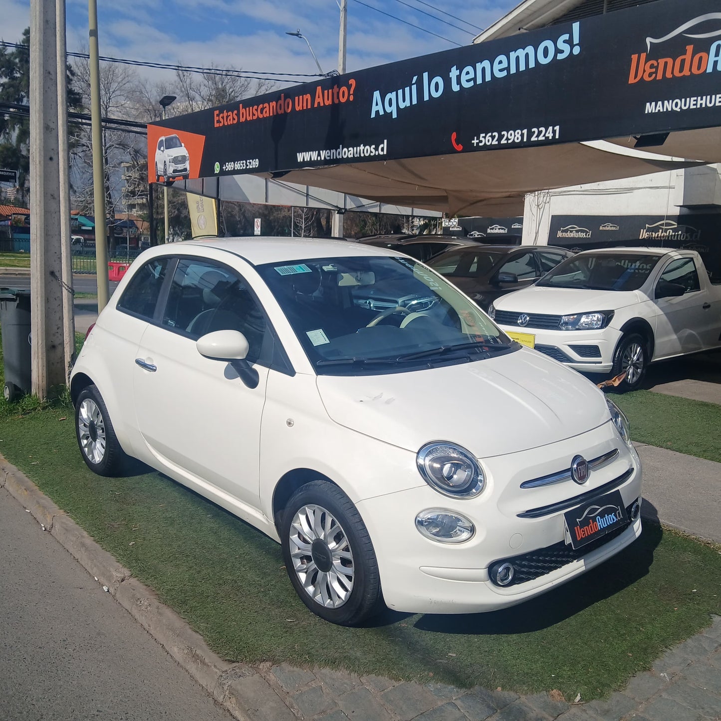 Fiat 500 1.2 automático 2018