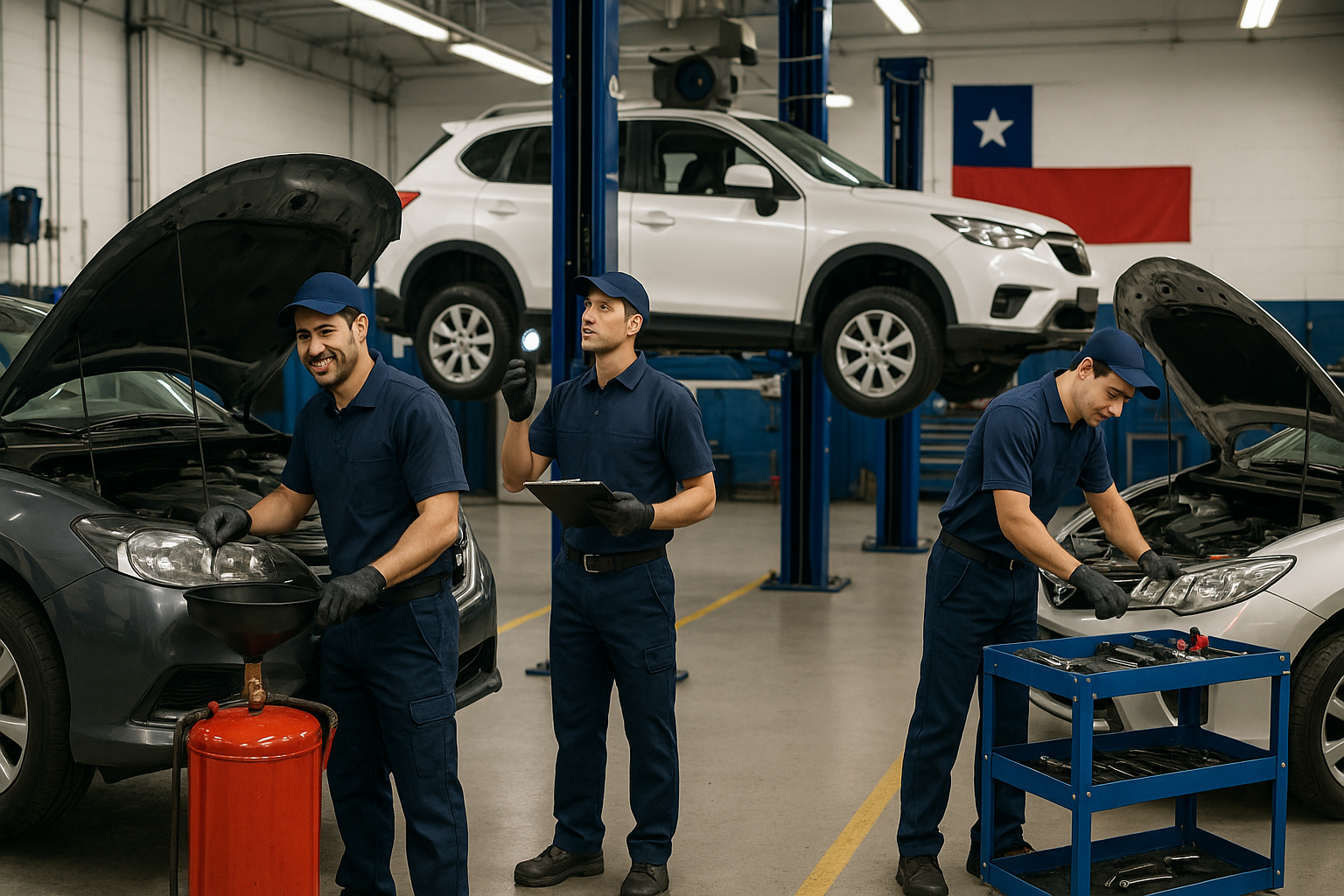 Servicio de mantenciones de autos en vendoautos.cl